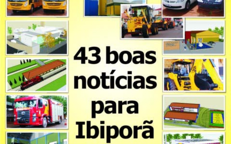 Prefeitura lança jornal com 43 boas notícias para a cidade – Acesse e conheça!