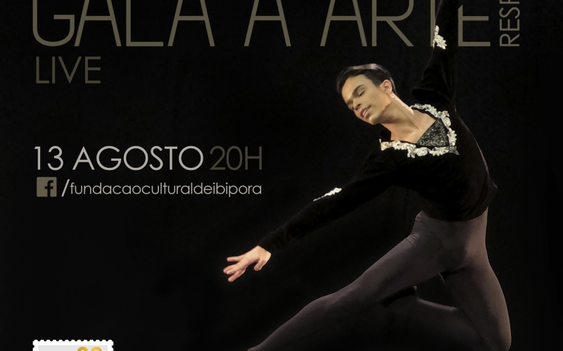 Escola de Ballet apresenta live “Gala – a arte respira” no dia 13 de agosto