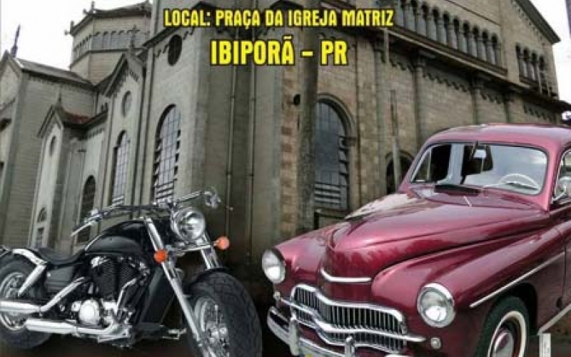 Ibiporã sedia 1º  Encontro Anual de Veículos Antigos e Customizados neste final de semana