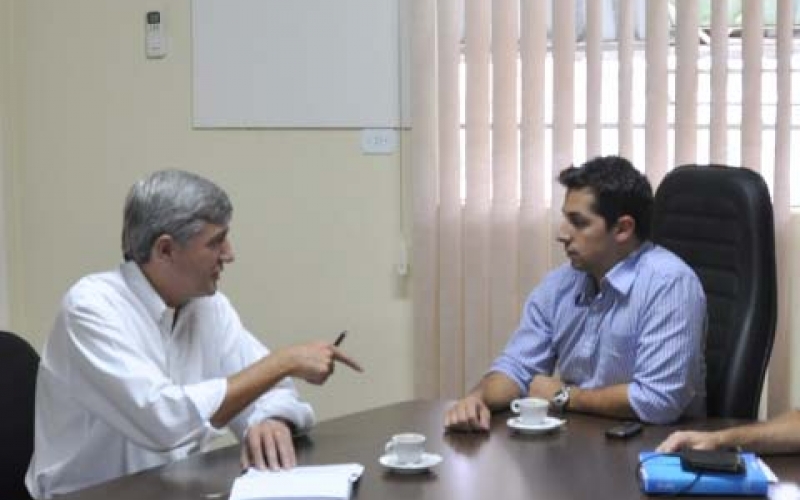 Deputado Estadual Gilberto Martin em visita a Ibiporã