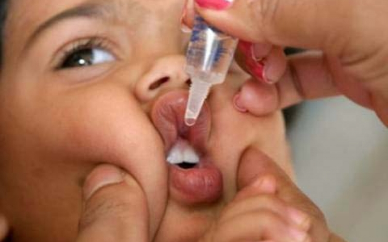Vacinação contra a Pólio é adiada para 19 de setembro