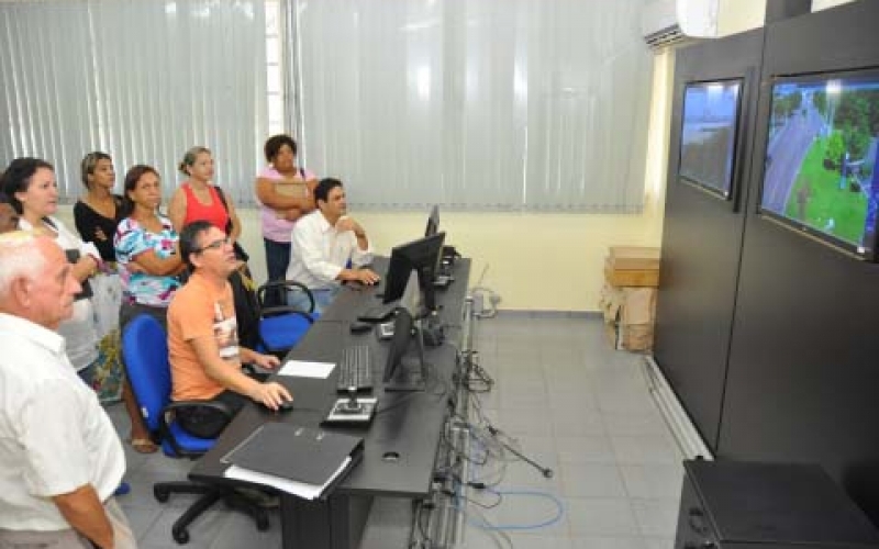 Prefeito José Maria apresenta Central de Monitoramento aos munícipes