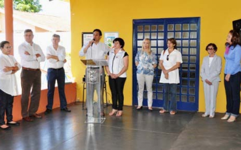 Entrega da reforma da CMEI Idalina, no Bom Pastor