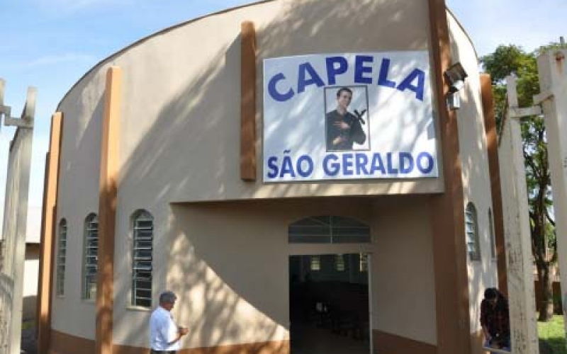 Domingo fomos à Capela São Geraldo, pelo Circuito das Capelas