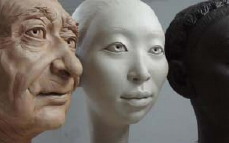 Oficina de confecção de cabeça em cerâmica com o escultor Luciano Almeida