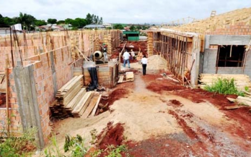 Confira fotos atuais das três escolas em construção em Ibiporã