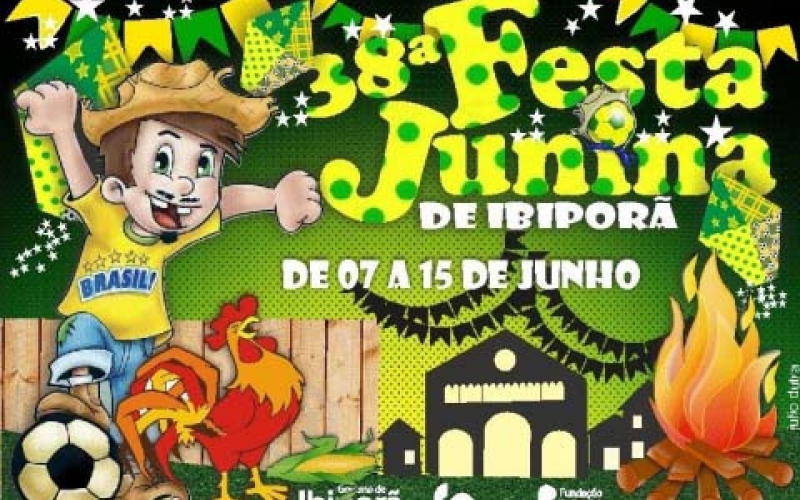 Começa sábado a 38ª Festa Junina de Ibiporã