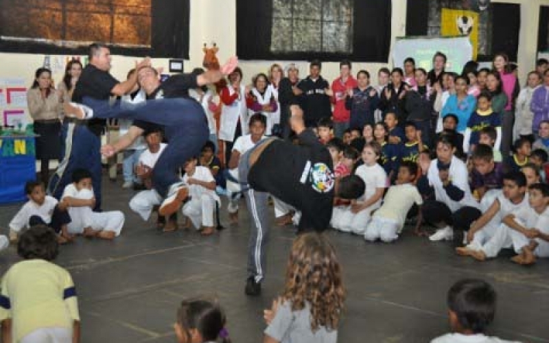 Aulas de Capoeira no Centro de Eventos