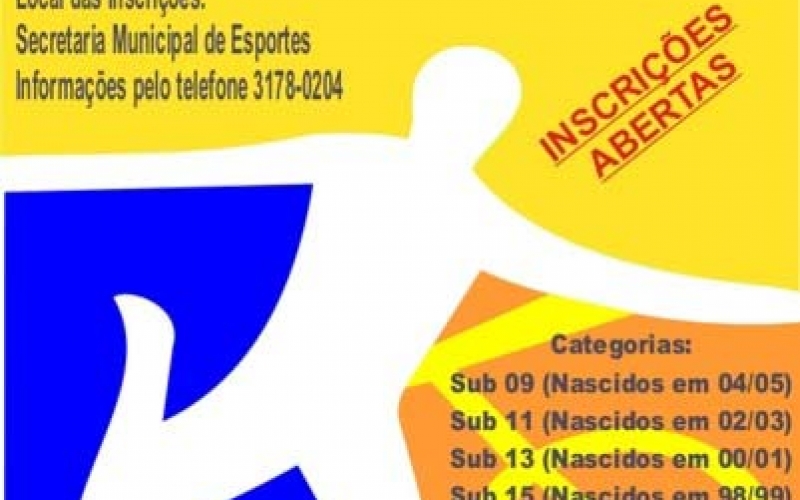 Inscrições para Citadino de Futsal 2013 terminam sexta-feira