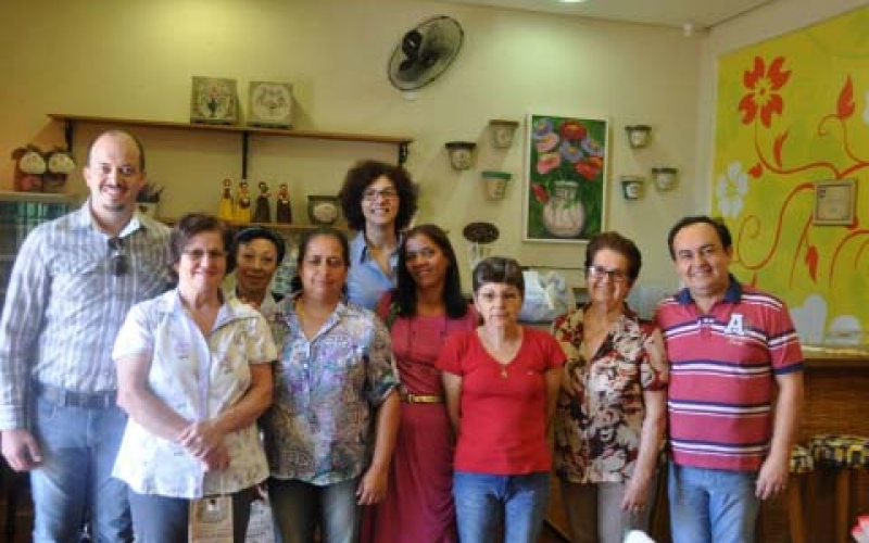 Grupo de Rolândia visita o Artesanato de Ibiporã