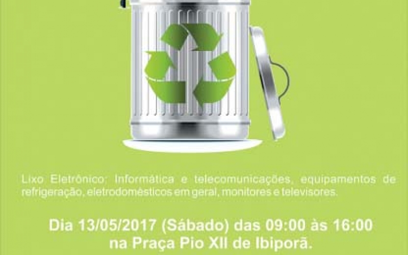 Samae realiza evento para recolher lixo eletrônico neste sábado