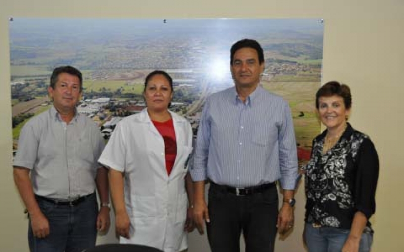 José Maria recebe médica cubana do Mais Médicos