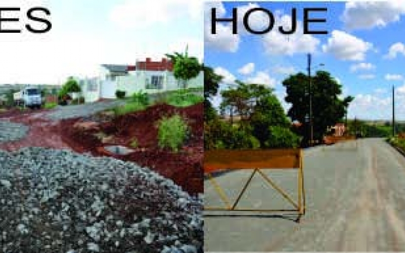Administração Municipal entrega asfalto de 4 bairros concluídos em 2012