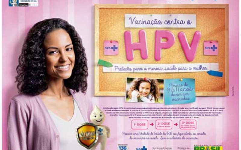 Segunda dose da vacina contra HPV é disponibilizada em Ibiporã
