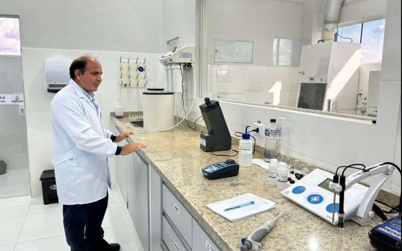 SAMAE reforça a qualidade da água com a modernização do Laboratório de análise