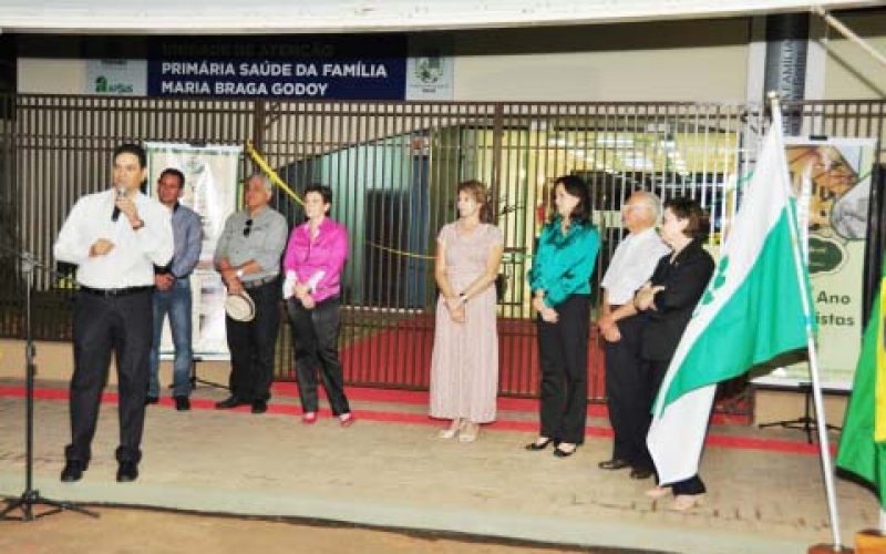 Inaugurada Unidade de Atenção Primária e Saúde da Família Maria Braga Godoy