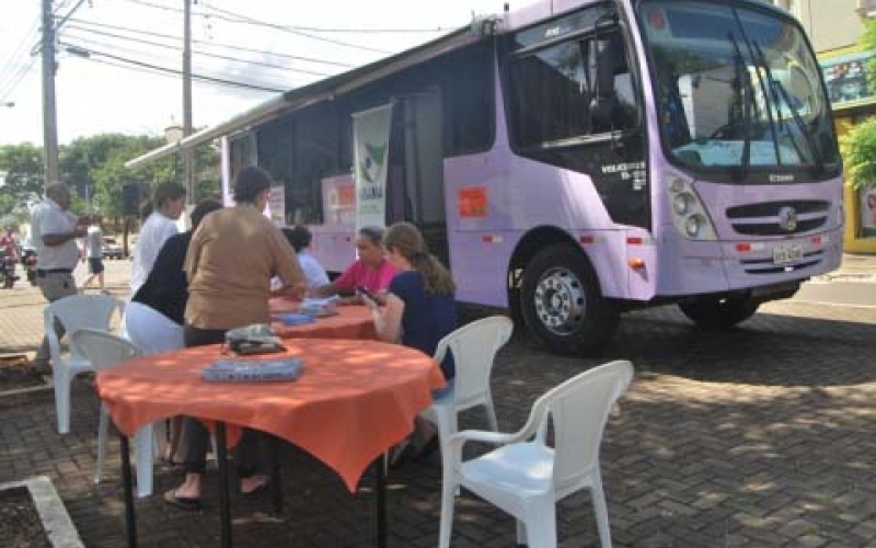 Ibiporã recebe pela primeira vez “Ônibus Lilás”
