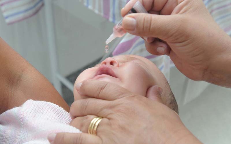 Vacinação contra a pólio segue até 18 de dezembro nas unidades de saúde