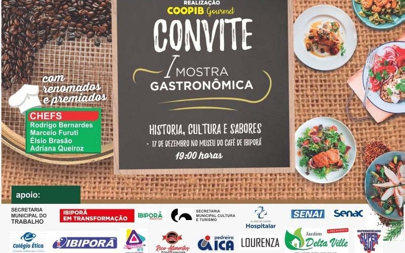 1° Mostra Gastronômica de Ibiporã será no CTTI