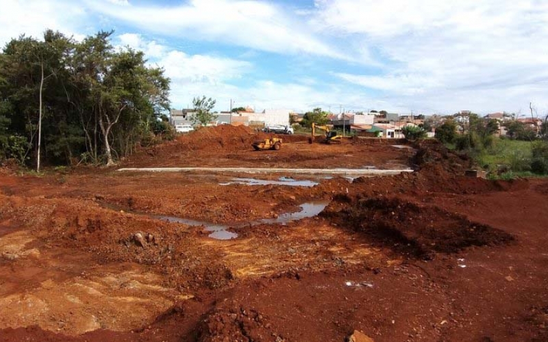 Obras do Lago Beltrão Park estão em andamento